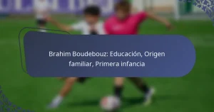 Brahim Boudebouz: Educación, Origen familiar, Primera infancia